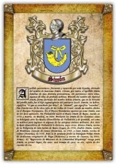 Apellido Simón / Origen, Historia Y Heráldica De Los Linajes Y Apellidos Españoles E Hispanoamericanos
