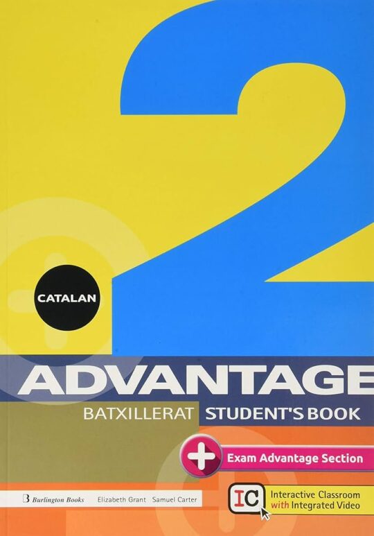 Libro, Audiolibro Advantage C Student S Book 2º Bachillerato Catalan Burlington (Edición En Inglés) Advantage C Student S Book 2º Bachillerato Catalan Burlington (Edición En Inglés)