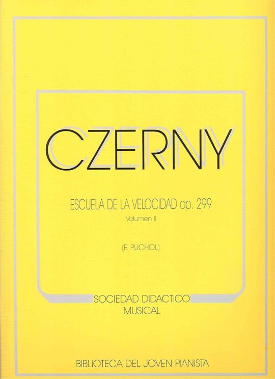Escuela De La Velocidad Op.299 Vol.ii