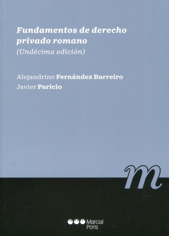 Libro, Audiolibro Fundamentos De Derecho Privado Romano 2021 Fundamentos De Derecho Privado Romano 2021