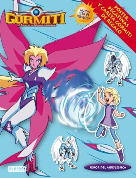 Gormiti: El Señor Del Aire / Jessica: Libro De Pegatinas 2