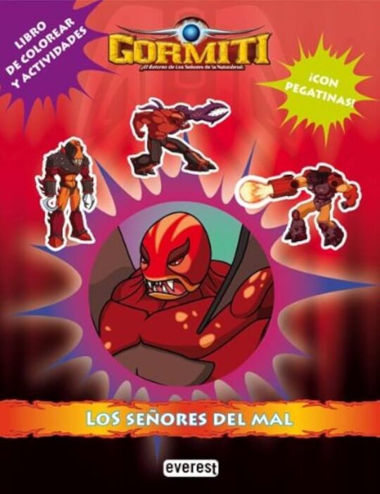 Gormiti: Los Señores Del Mal. Libro De Colorear Y Actividades